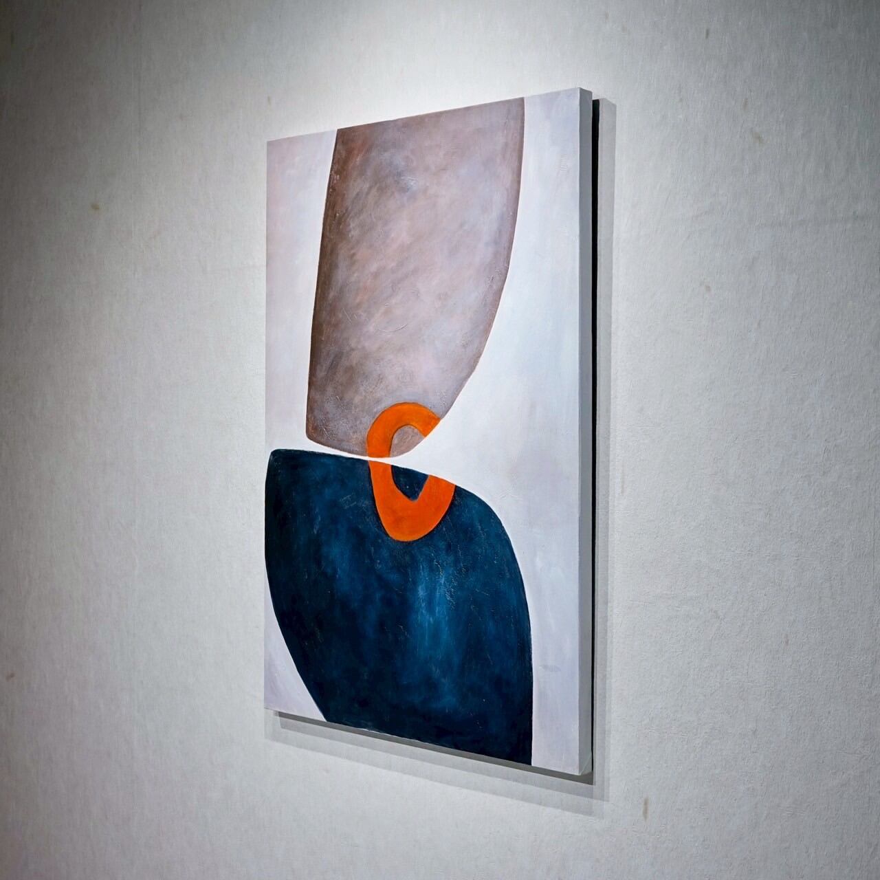 輸入品 油絵 抽象画 壁掛け アート 110×80 現代 美術 絵 絵画