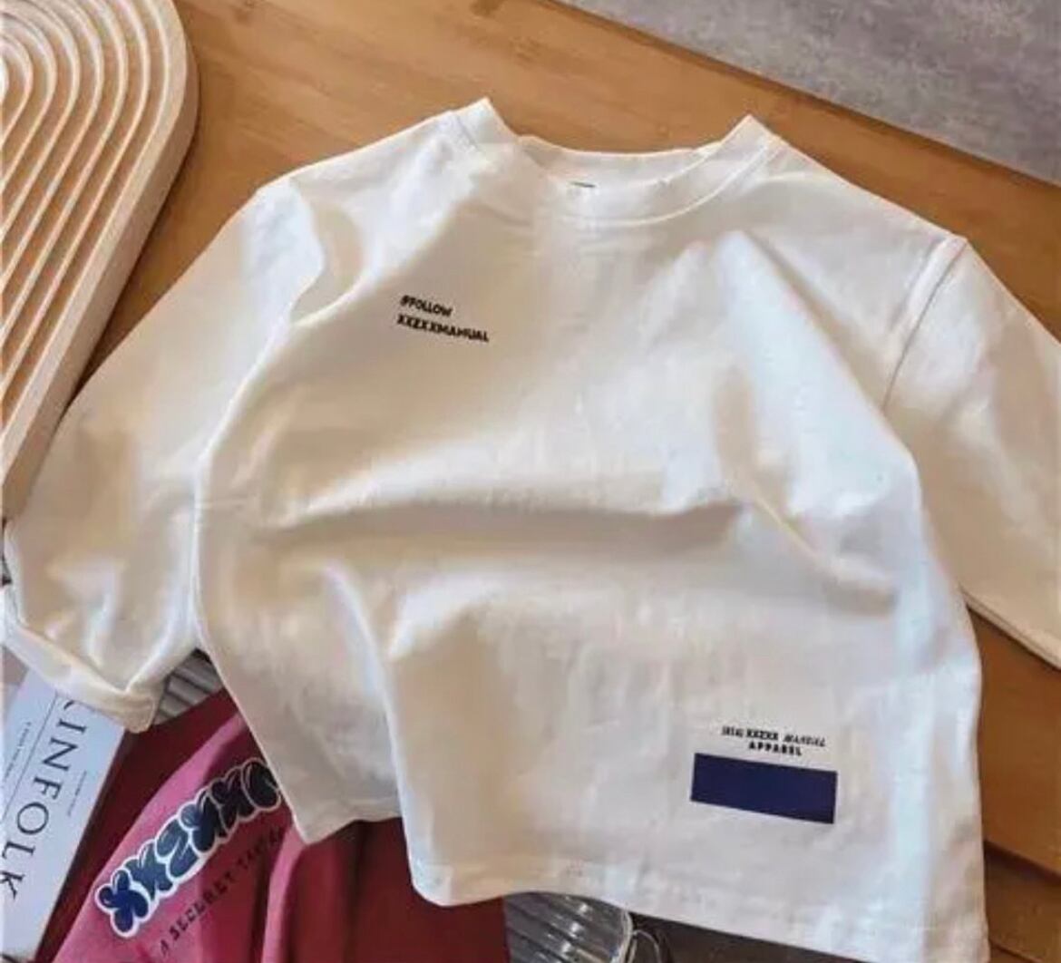 simpleなロングTシャツ