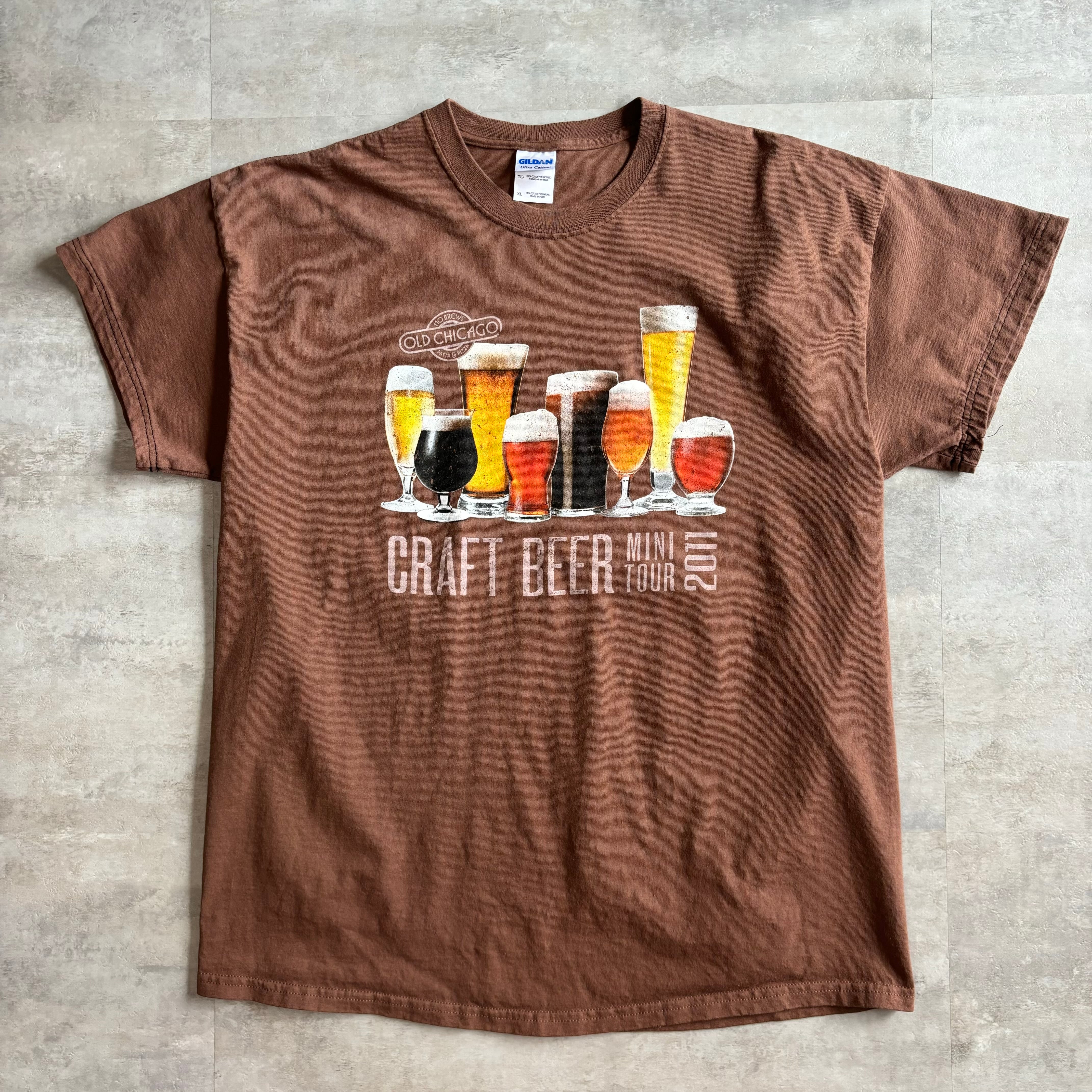 《XL size》ビール BEER Tシャツ GILDAN no.3064