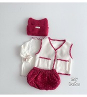 韓国子供服 / 26winter / my bebe / キャロルブルマ / ベビー / 冬服 *S~M*