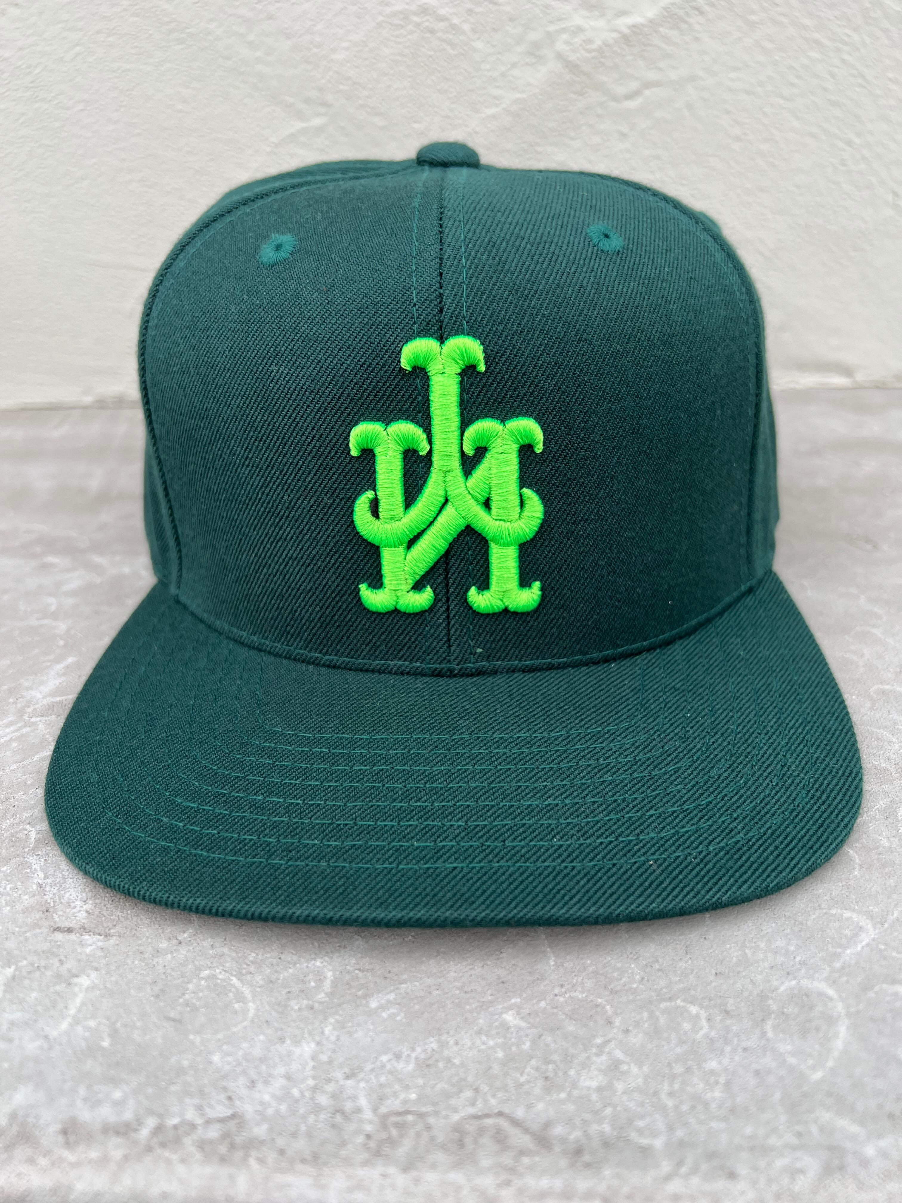 ROZWILL 逆ロゴキャップ NY OLD GREEN／NEON.GRN | doek