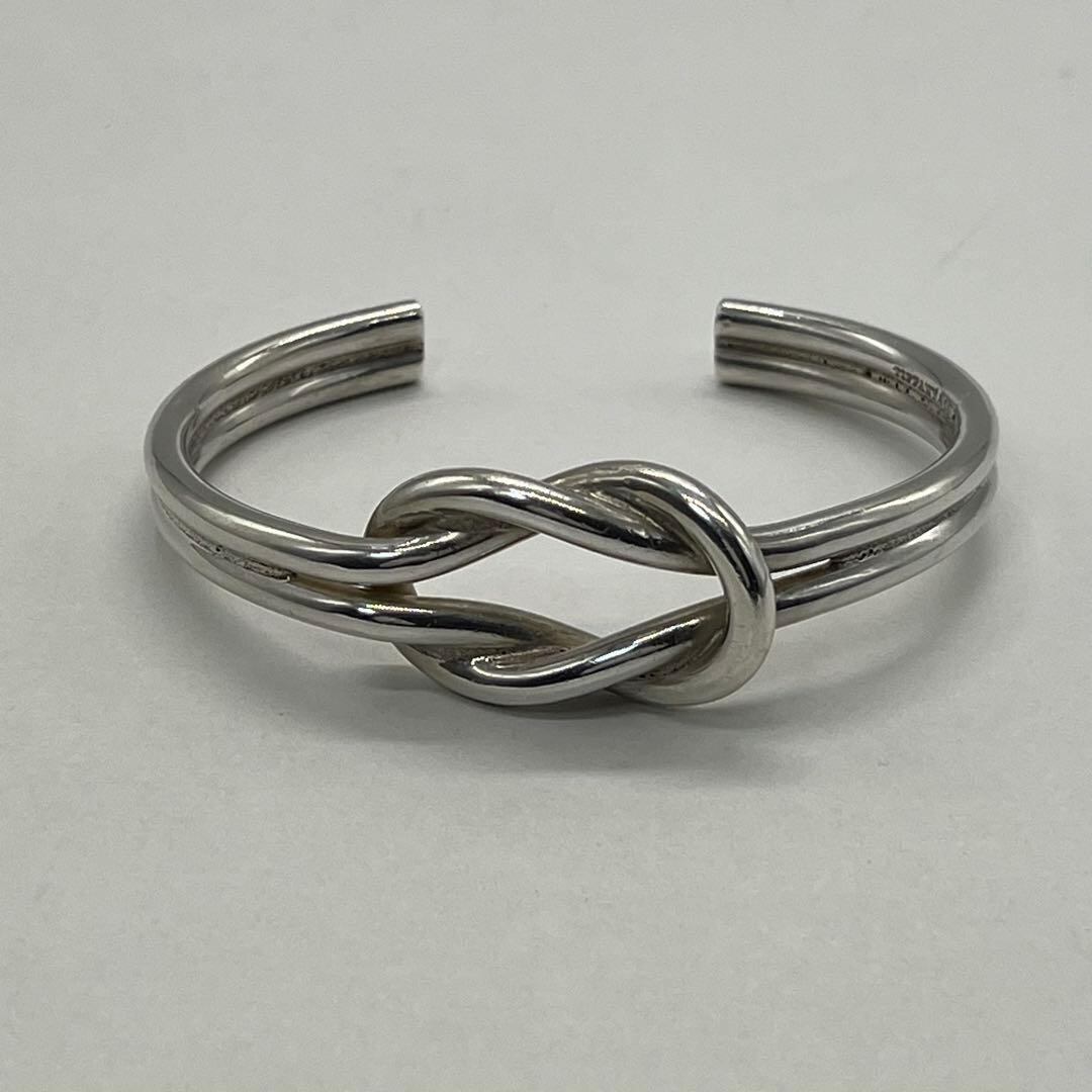 ティファニー TIFFANY センターノット カフ バングル メイカーズ 希少