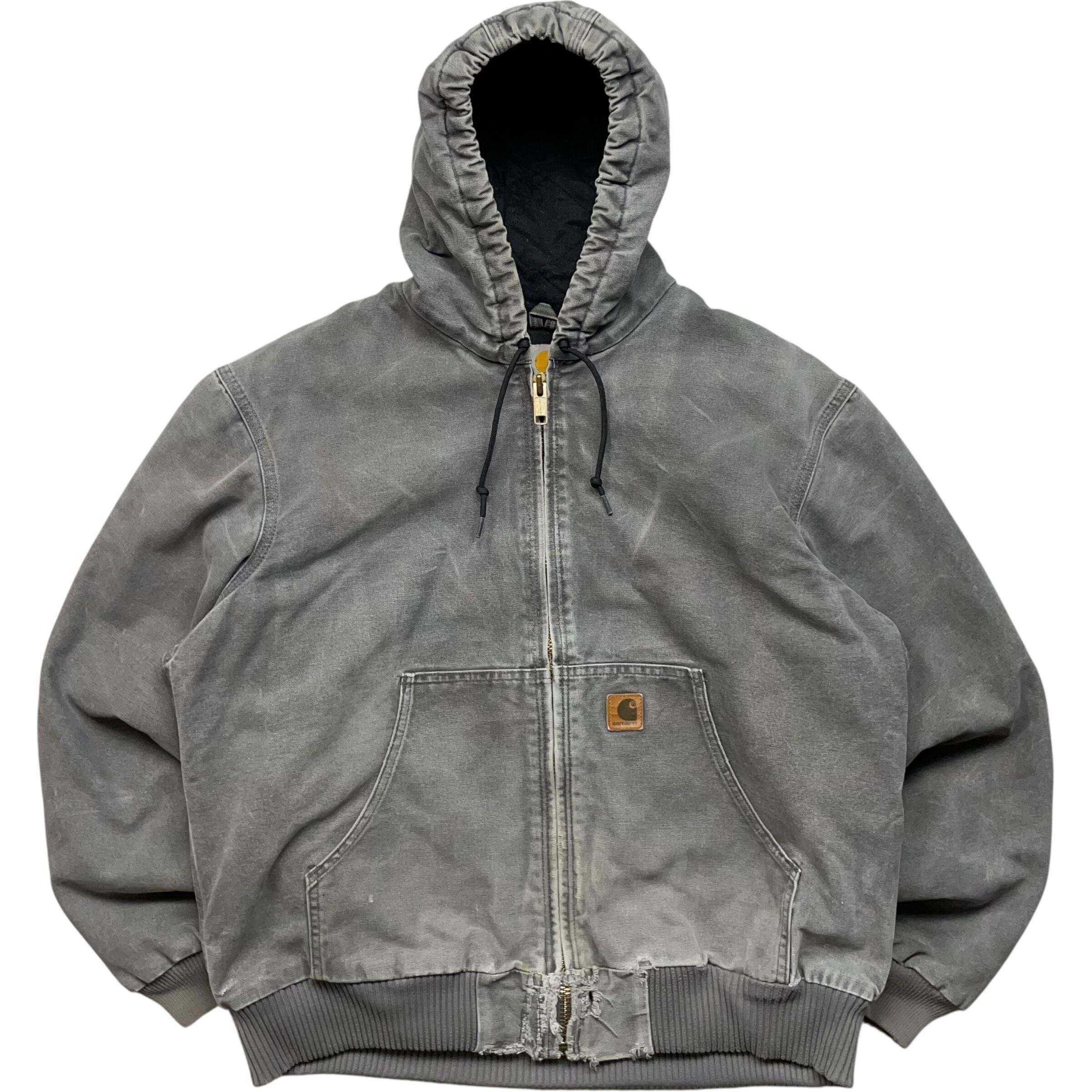 《L》 Carhartt カーハート アクティブジャケット ダックジャケット グラベル レアカラー キルティング no.8981