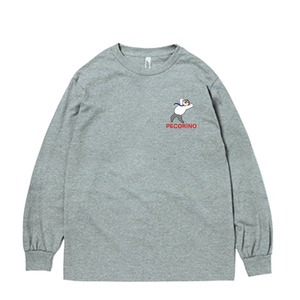 【American Apparel 6.0oz ヘビーウェイトコットン長袖Tシャツ】絶望のおっさん