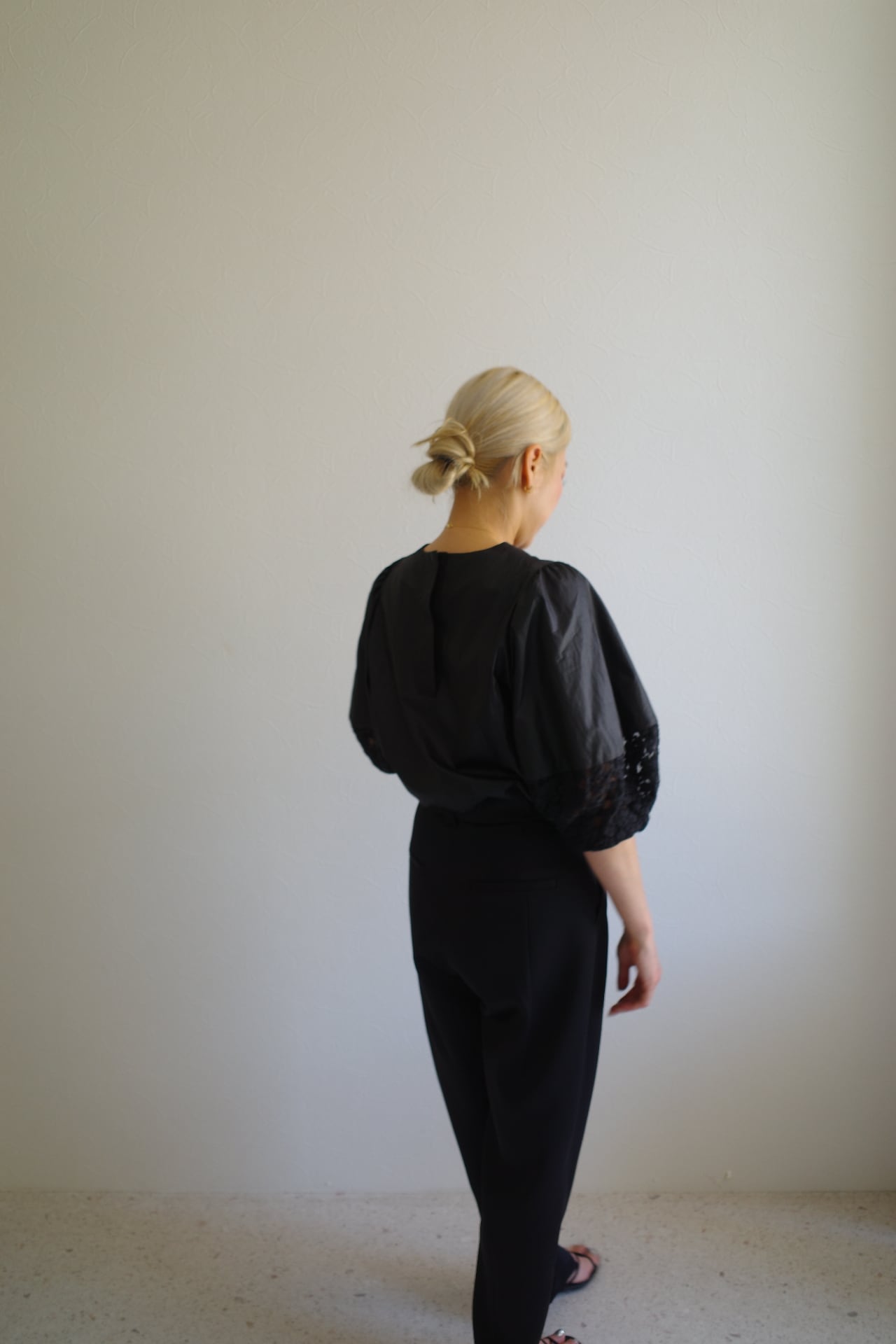 トップス eLLa lantern flower race blouse (black) lantern flower race blouse (black) | e L L a