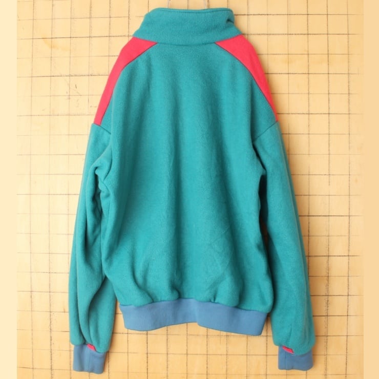 80s 90s Columbia コロンビア フリース ジップアップ ジャケット