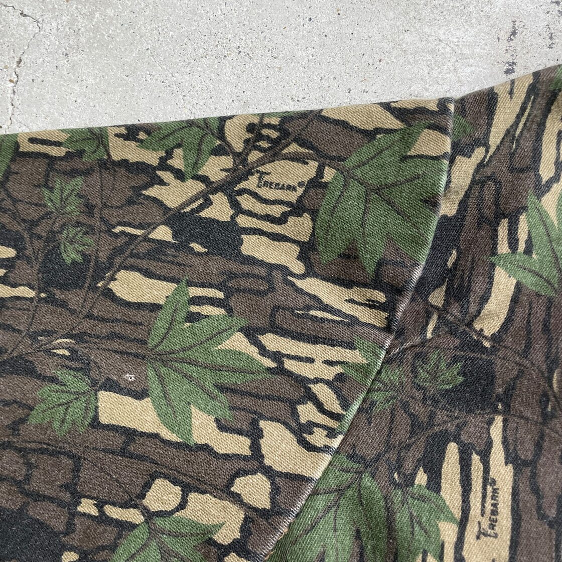 90年代 USA製 TREBARK リアルツリー カモ 迷彩 コンバットジャケット 