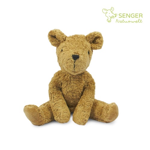 Floppy Animal Bear  BEIGE  ( Small ) / Senger Naturwelt  [オーガニック  ぬいぐるみ 出産祝い ゼンガー ナチュウェルト ファーストトイ]
