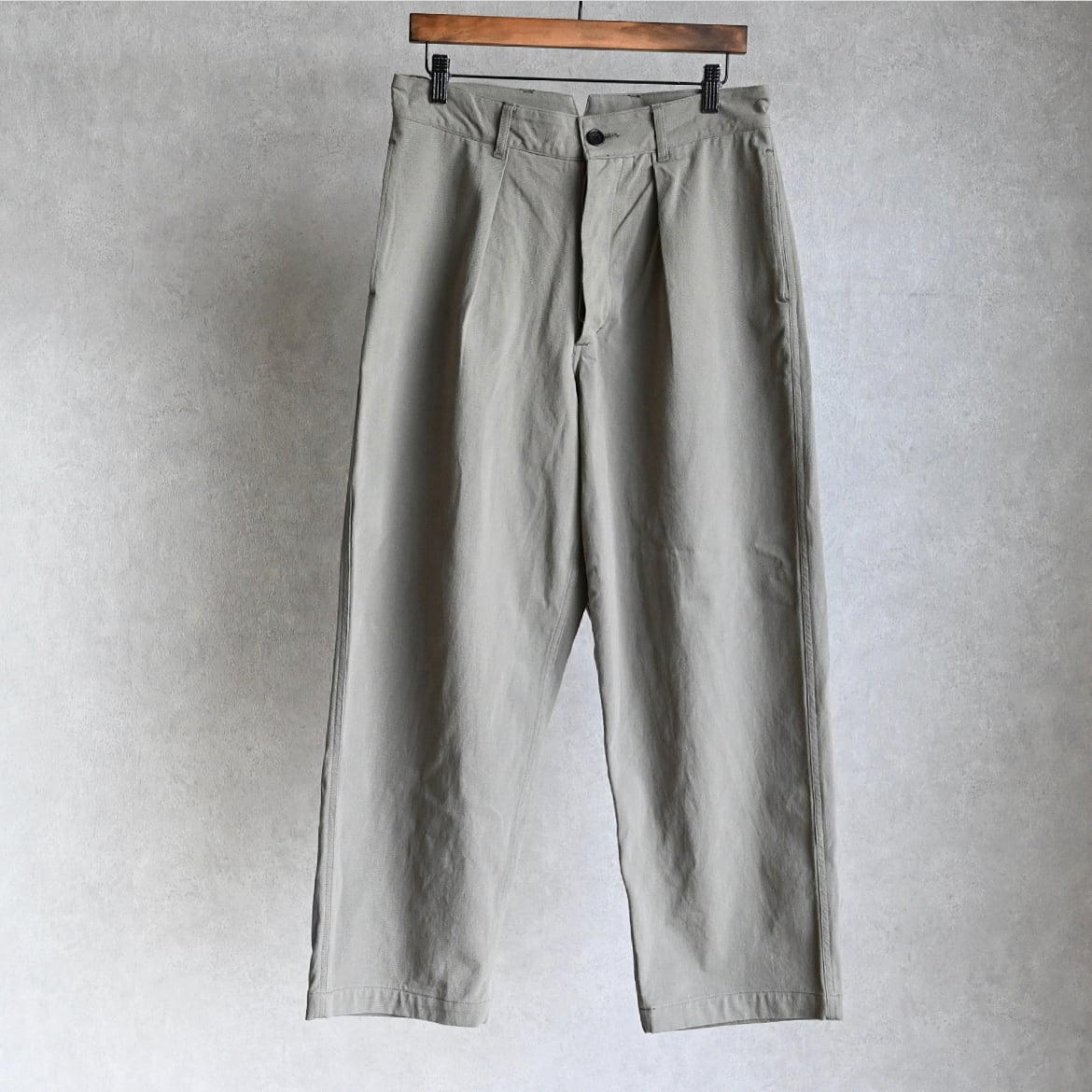 Ordinaryfits】WIDE TUCK CHINO PNTS オーディナリーフィッツ ワイド