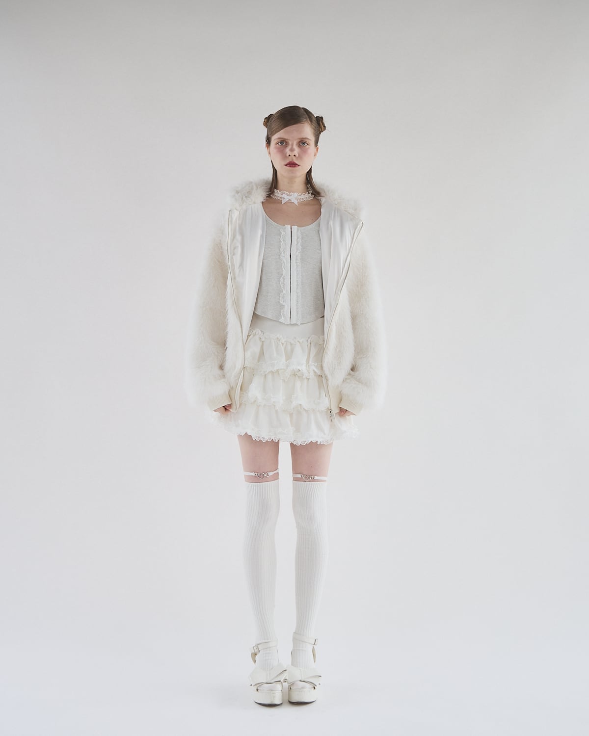 フェイクファーパーカー | lilLilly official webstore