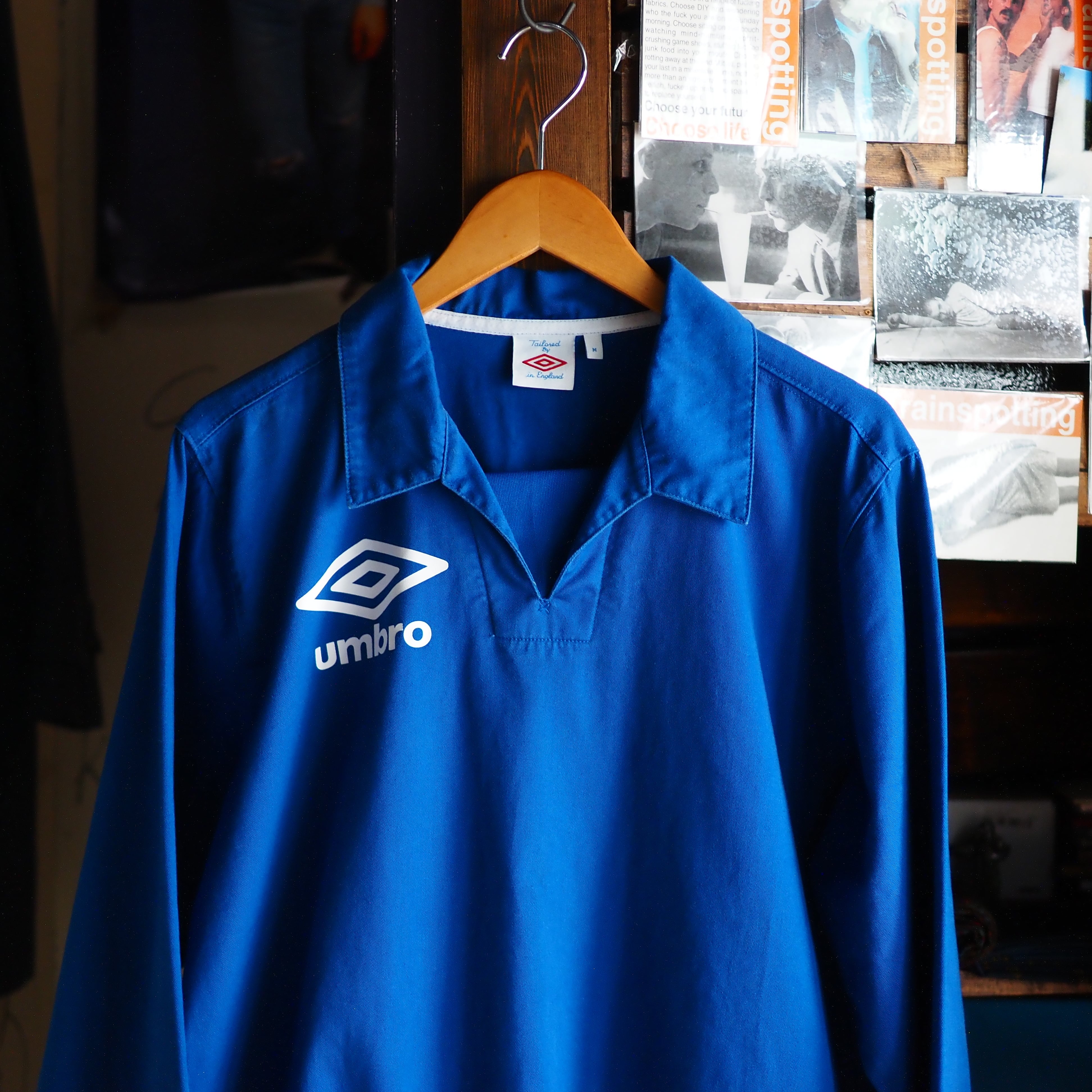 90s UK フットボール ドリルトップ UMBRO リアムギャラガー