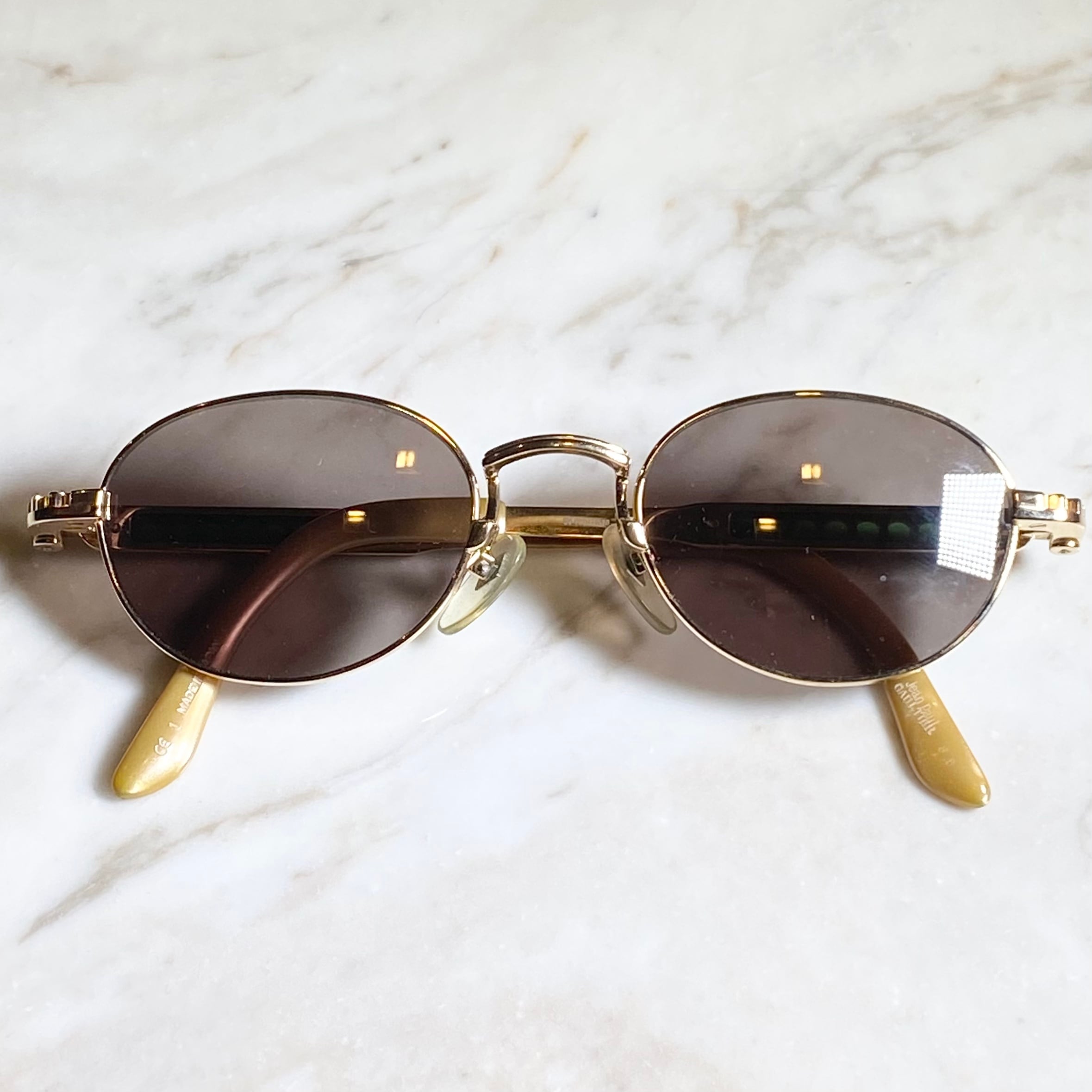 JEAN PAUL GAULTIER oval frame sunglasses “56-8104” | NOIR ONLINE