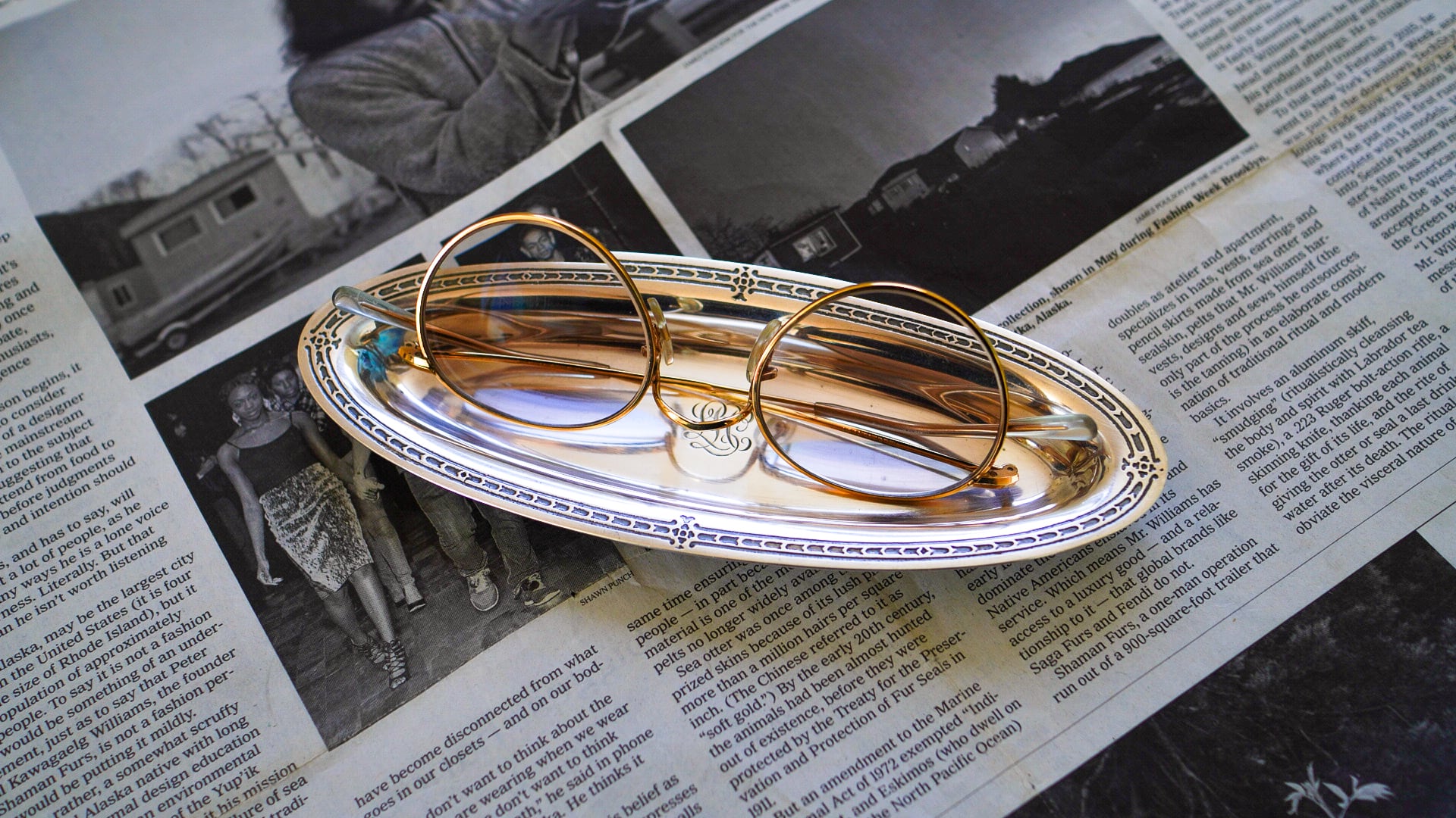 Tiffany 純銀 ナッツ トレイ アンティーク （1910s】TIFFANY&Co 