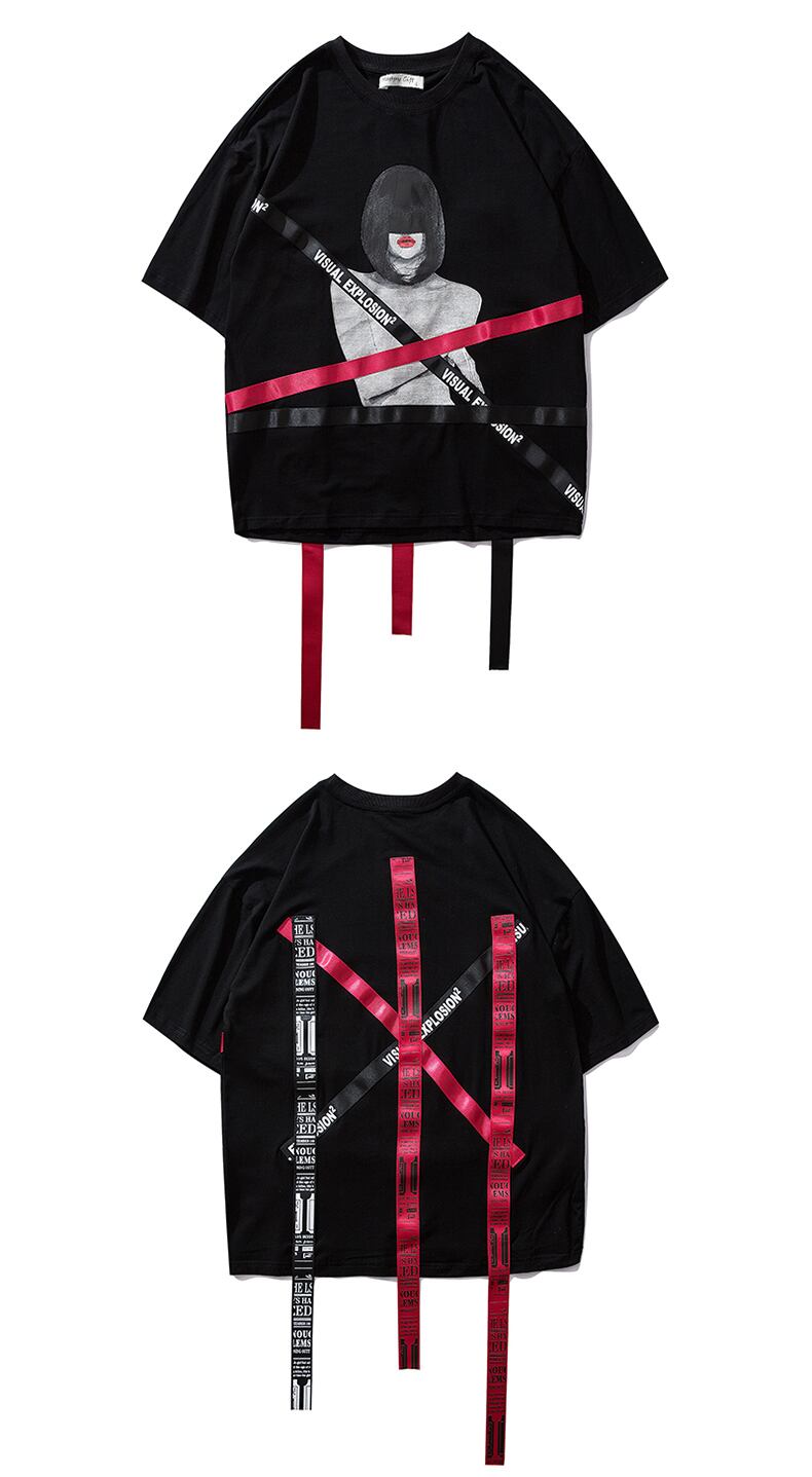 全2色 Tシャツ カットソー プリント カジュアル ユニセックス