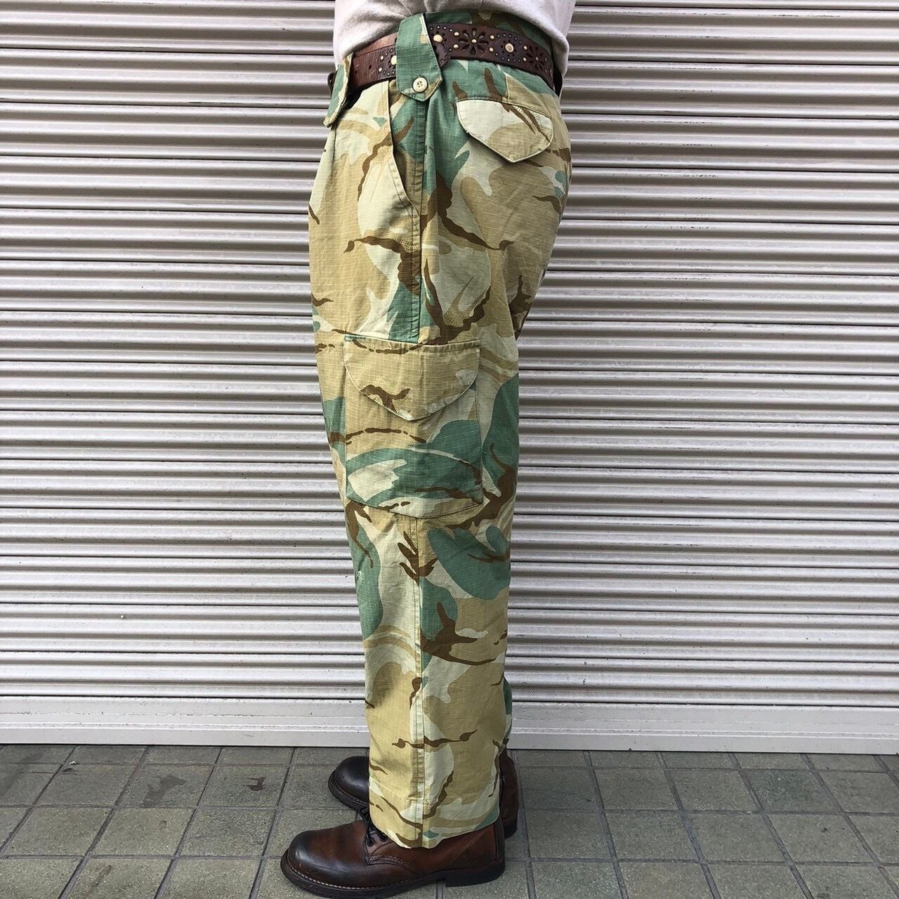 激レア ローデシア軍 ブラッシュカモ カーゴパンツ(MINTBelgian 激レア ローデシア軍 ブラッシュカモ カーゴパンツ(MINTBelgian