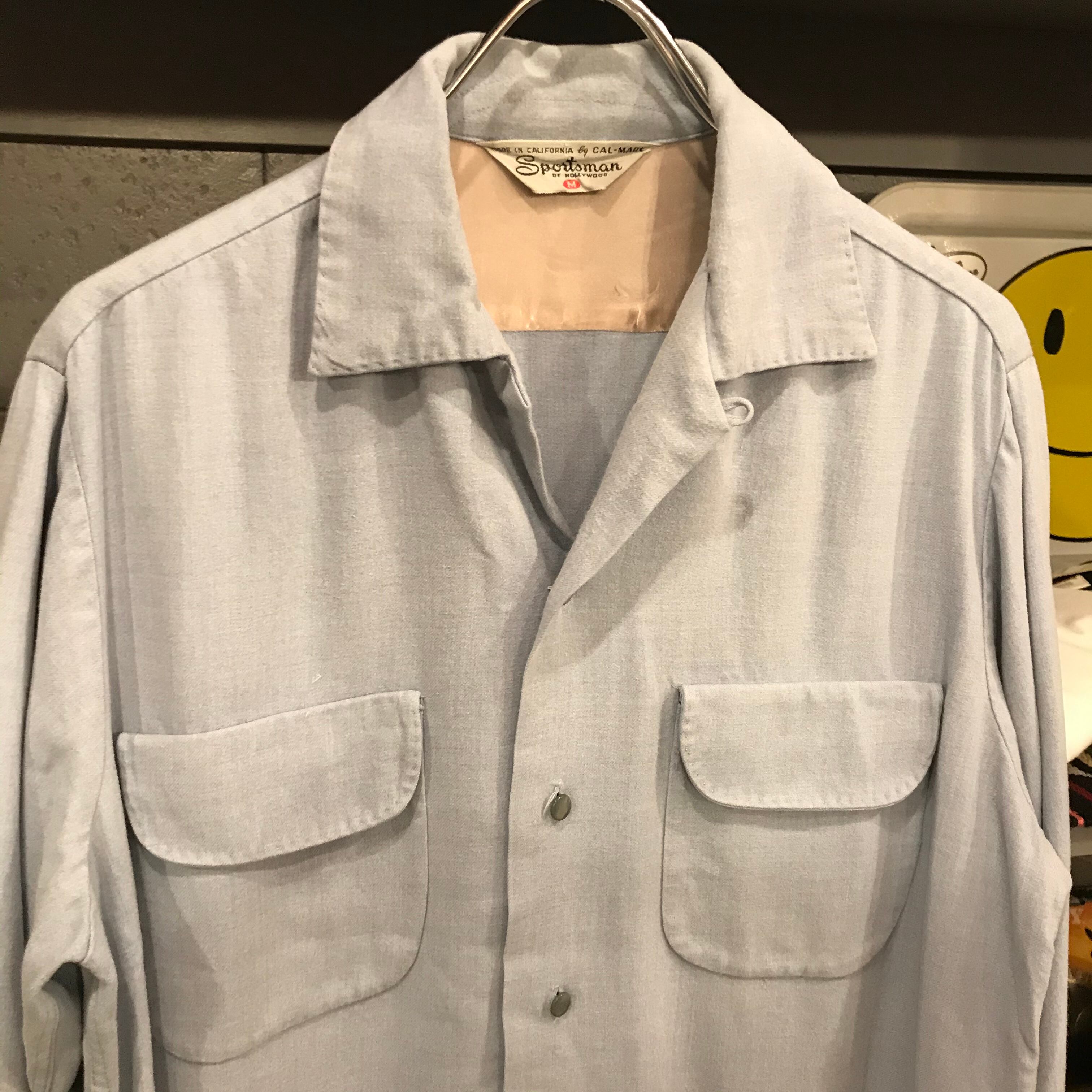 ジャケット・アウター 50's~ sports man rayon open collar shirt 50s Sportman Rayon Open Collar Shirt | VOSTOK