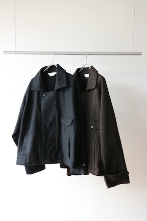 Ancellm -PILLING WOOL DOUBLE BLOUSON- / ANC-JK60 / アンセルム ピリングウールダブルブルゾン