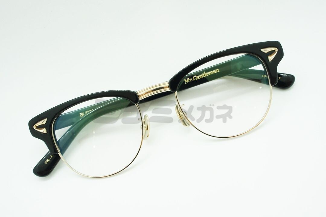 Mr.Gentleman メガネ BUDDY COL.A サーモント メタル ブロー ミスター