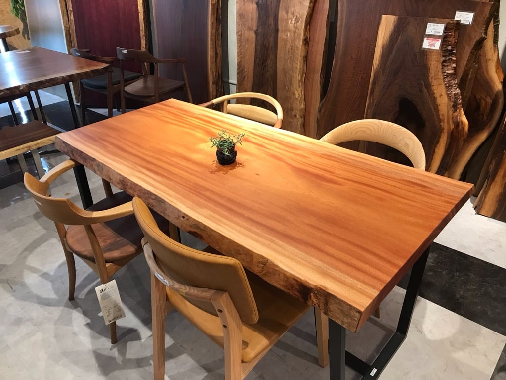 マホガニー_1600×690-750-770×52_横浜元町店_テーブル天板/一枚板
