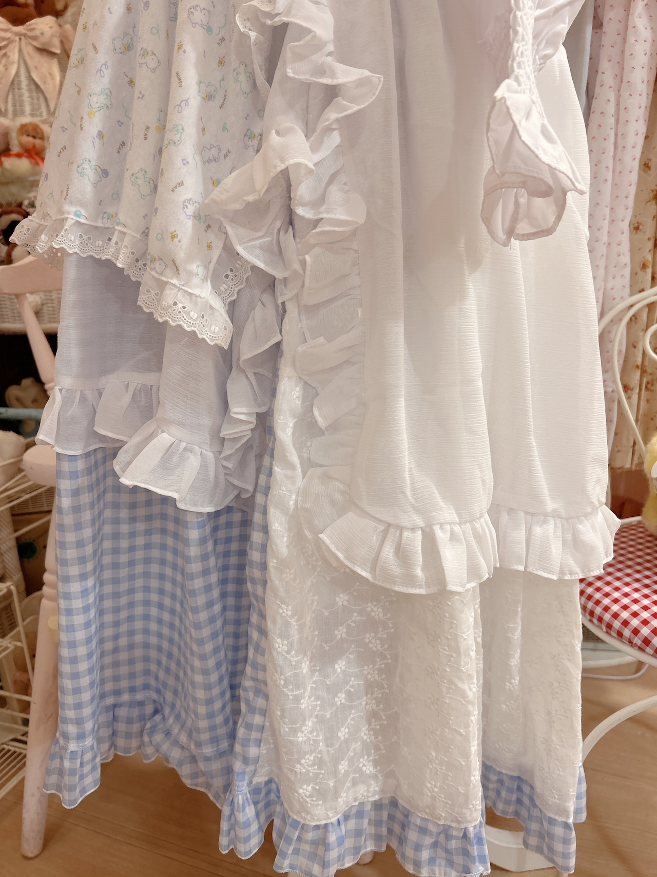 teddy handmade dressの画像03