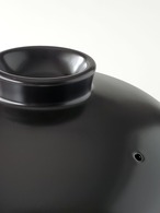 土鍋 直火専用 宴 黒 8号 鍋  2〜3人用 美濃焼 日本製 おしゃれ