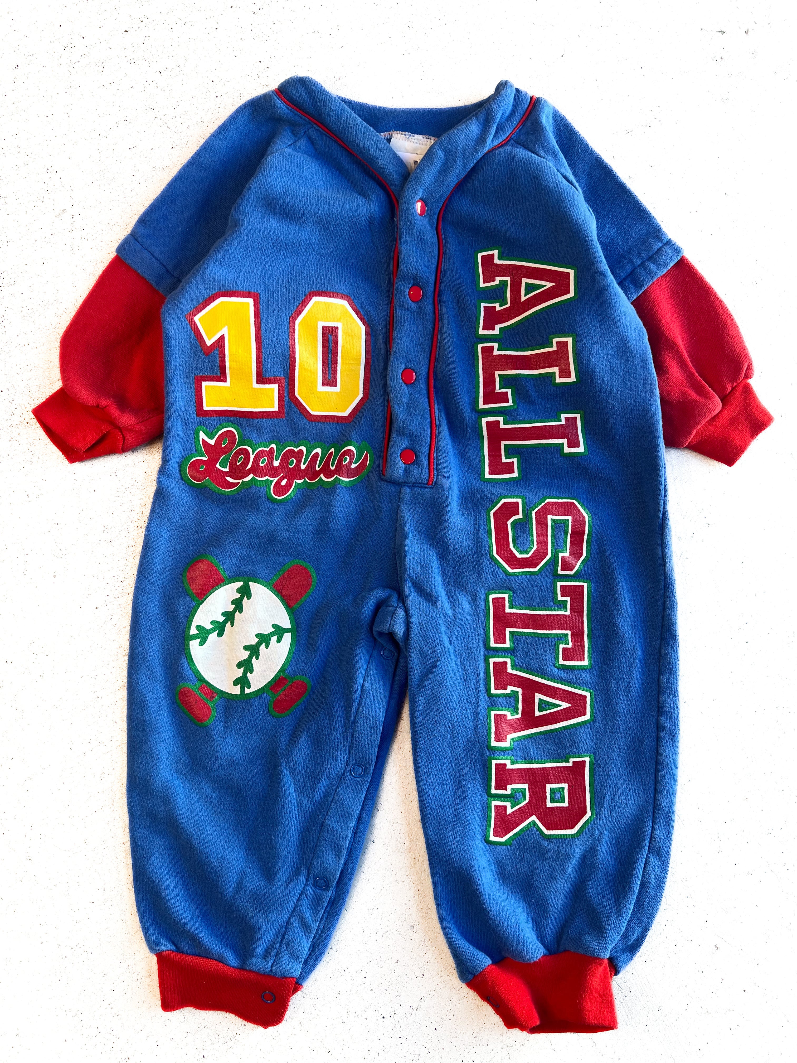 【95cm】VINTAGE 90'S  スウェット オールインワン【9953】