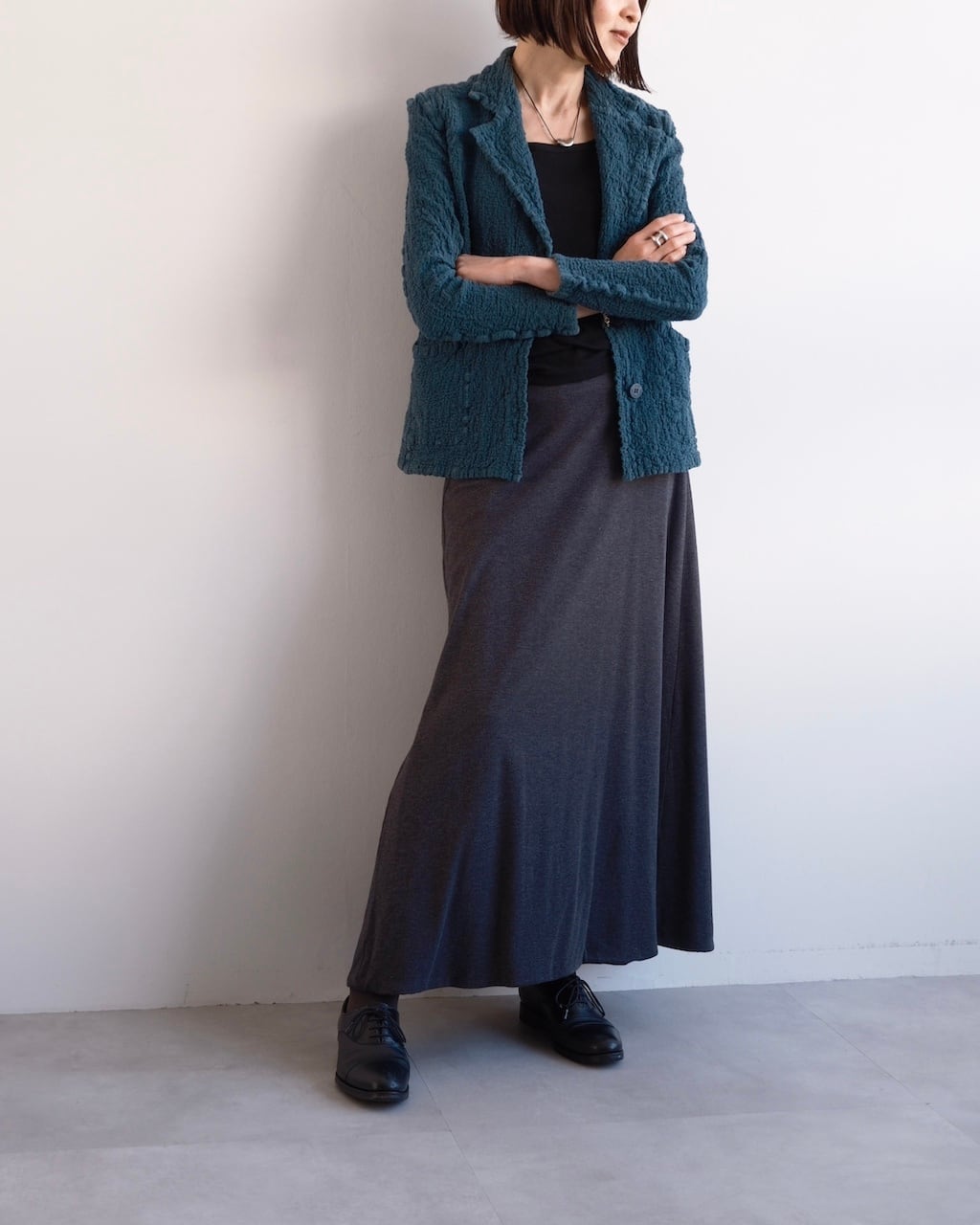 me ISSEY MIYAKE CAULIFLOWER TAILORED JACKET | dear closet
