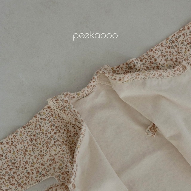 [peekaboo] floral newborn set