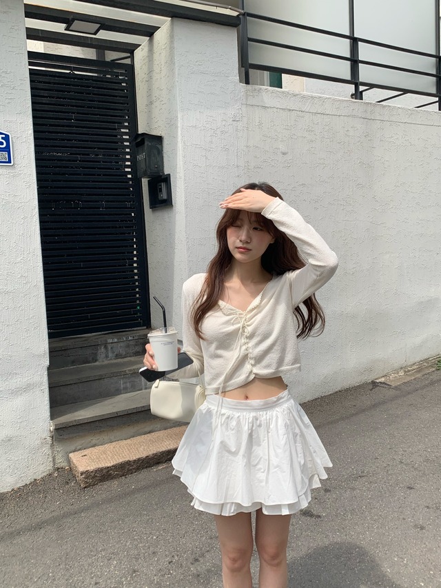 (予約) riette / Near cardigan 2color