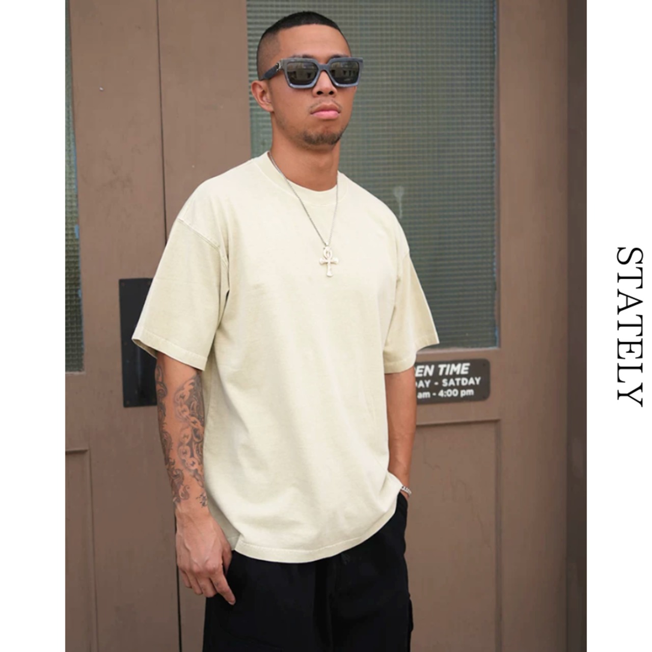 Fade Heavy ピグメントTee_T/5color_235・画像7
