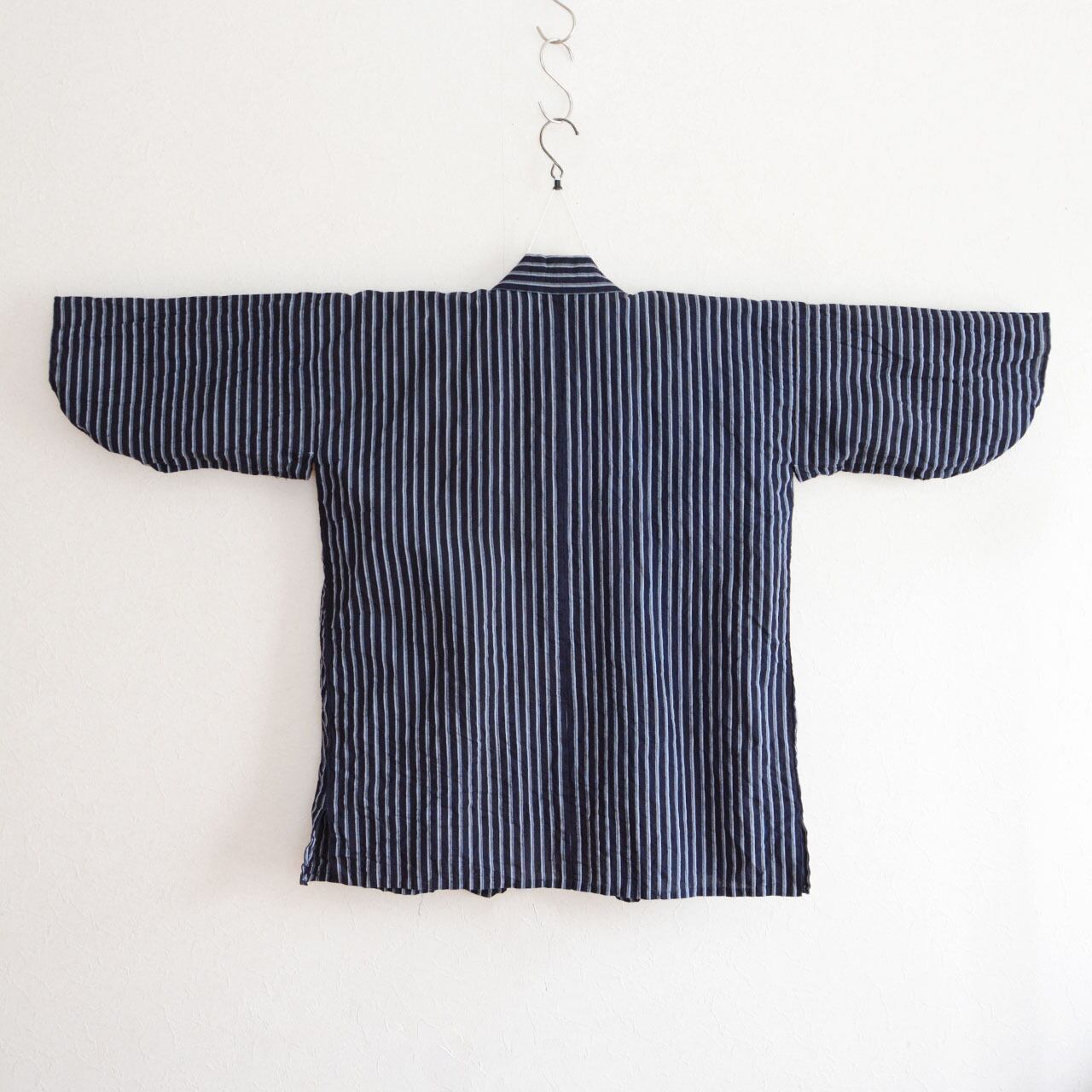 野良着 古布 木綿 縞模様 着物 | 昭和中期 ジャパンヴィンテージ 野良着 古布 木綿 縞模様 着物 | 昭和中期 ジャパンヴィンテージ