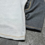 switching design cotton shirt