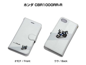 ボディ25色設定　手帳型iPhoneケース バイク ホンダ CBR1000RR-R
