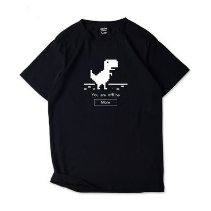 恐竜 クリエイティブ キャラ Tシャツ