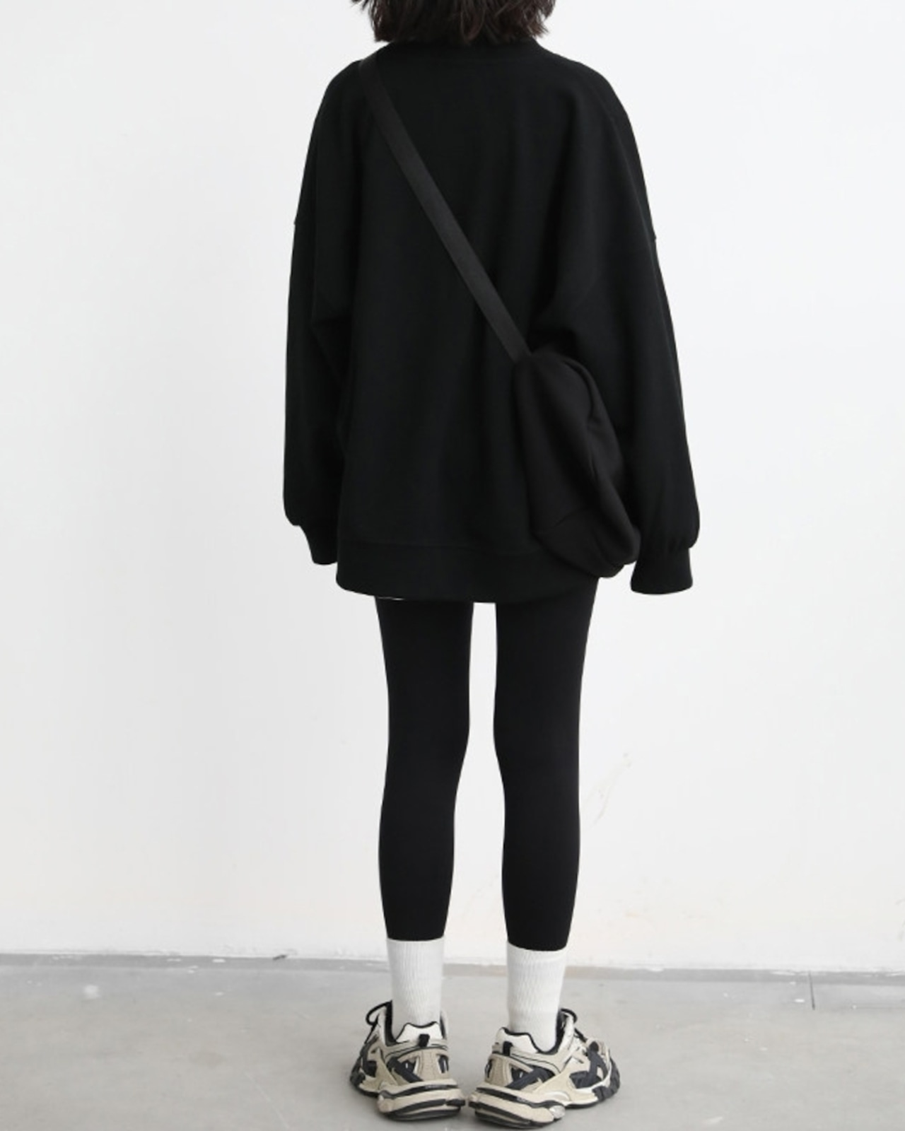 Button front oversized cardigan L0140