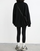 Button front oversized cardigan L0140