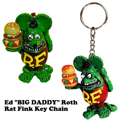 Ed "BIG DADDY" Roth Rat Fink キーチェーン 【 ラットフィンク キーチェーン 】