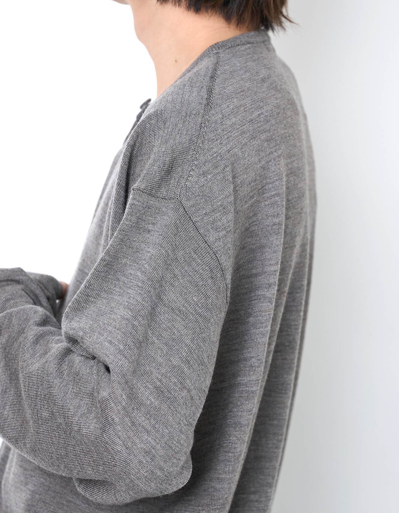 refomed "NEXT MAN CARDIGAN〔GRAY〕"