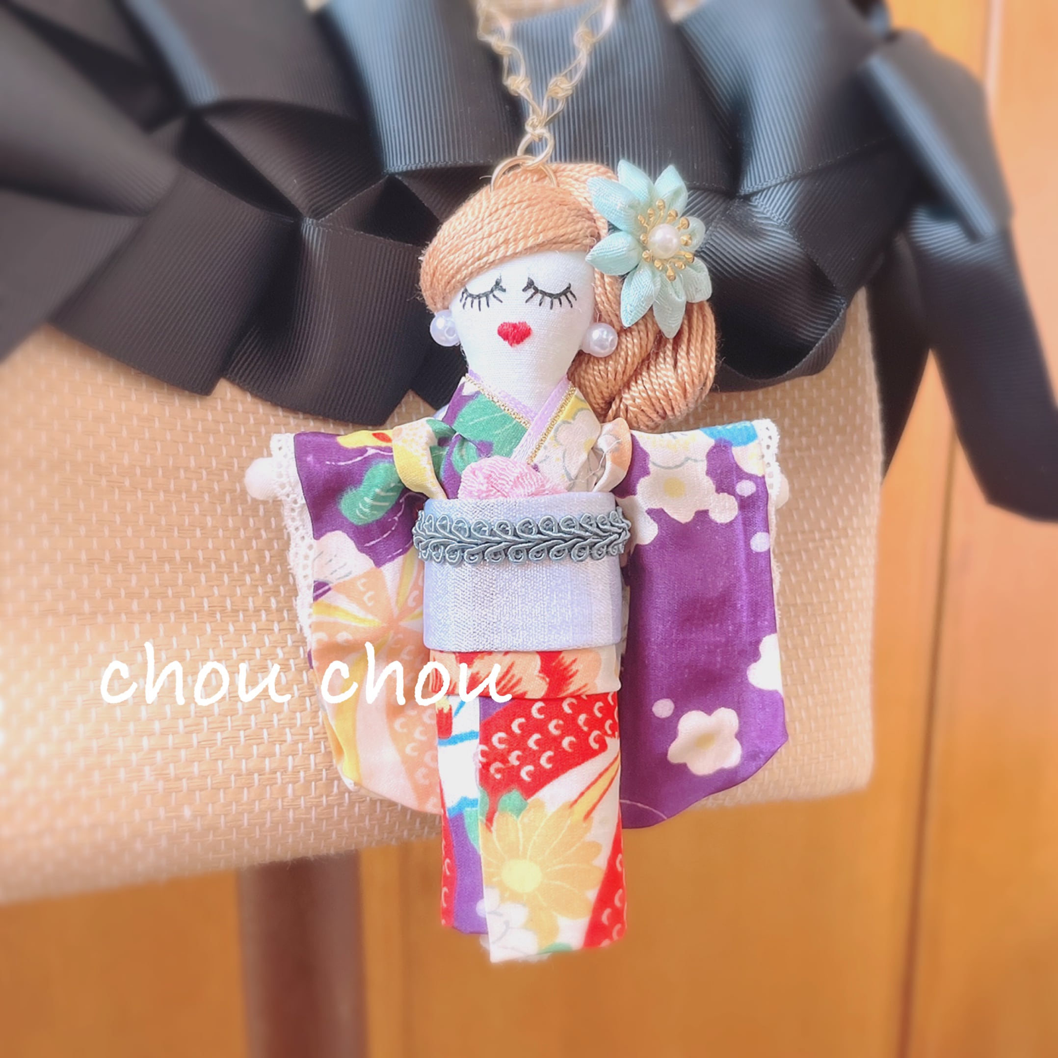 シルク生地のお着物ルルベちゃん | chou chou shop ♪