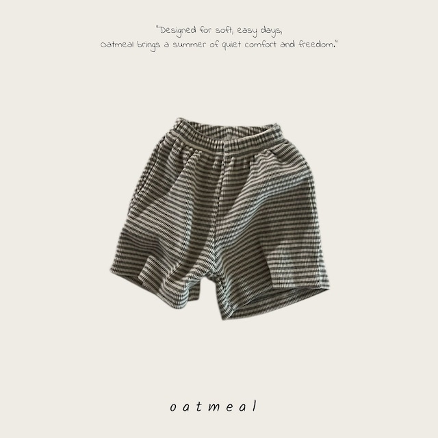 《予約》送料無料 【oatmeal】Mini st shorts