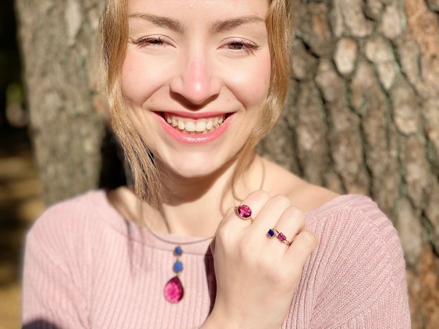 人気者ピンク♡ピンクトルマリンリング