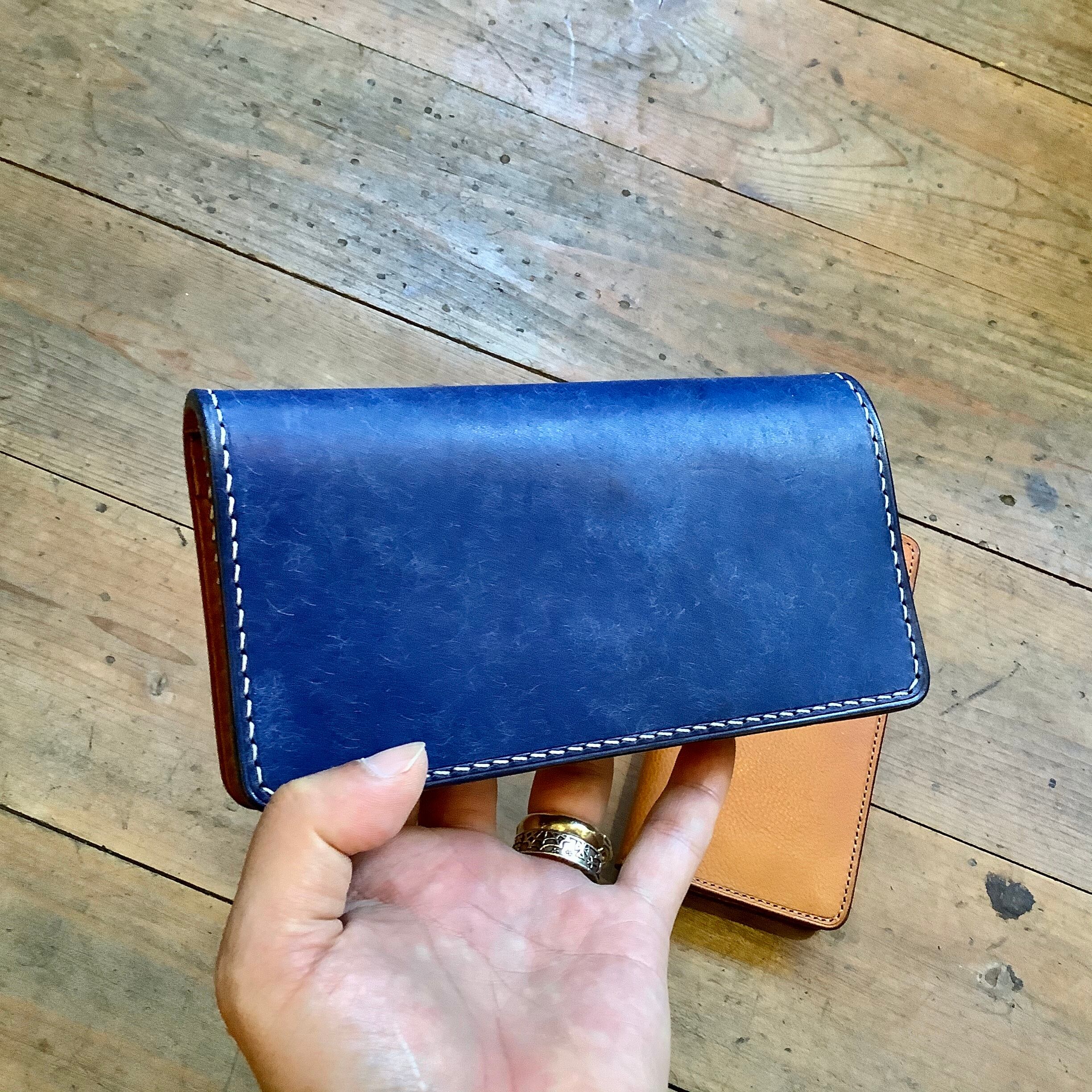 GrooverLeather LongWallet ロングウォレット GSW-200 コバルトブルー　イタリアンレザー 長財布　革製品　革小物 |  FirstOrderJewelry ファーストオーダージュエリー代官山 SilverJewelry leather powered by BASE