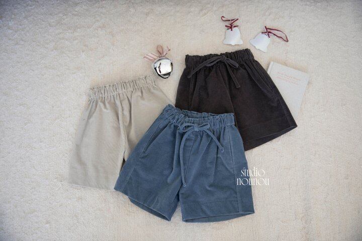 【予約商品】2025 冬 新作 STUDIO NOUNOU スタジオヌヌ イージーパンツ