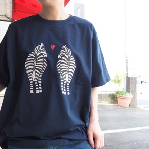 BOHEMIANS - LOVE ZEBRA LOOSE S/S TEE