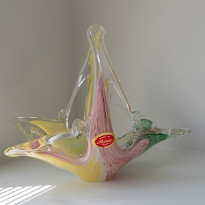 Murano Glass Basket
