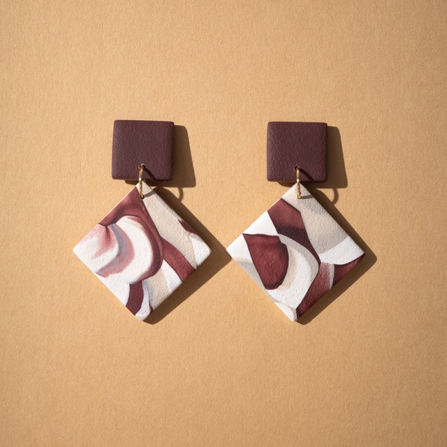 Matte : Bordeaux square