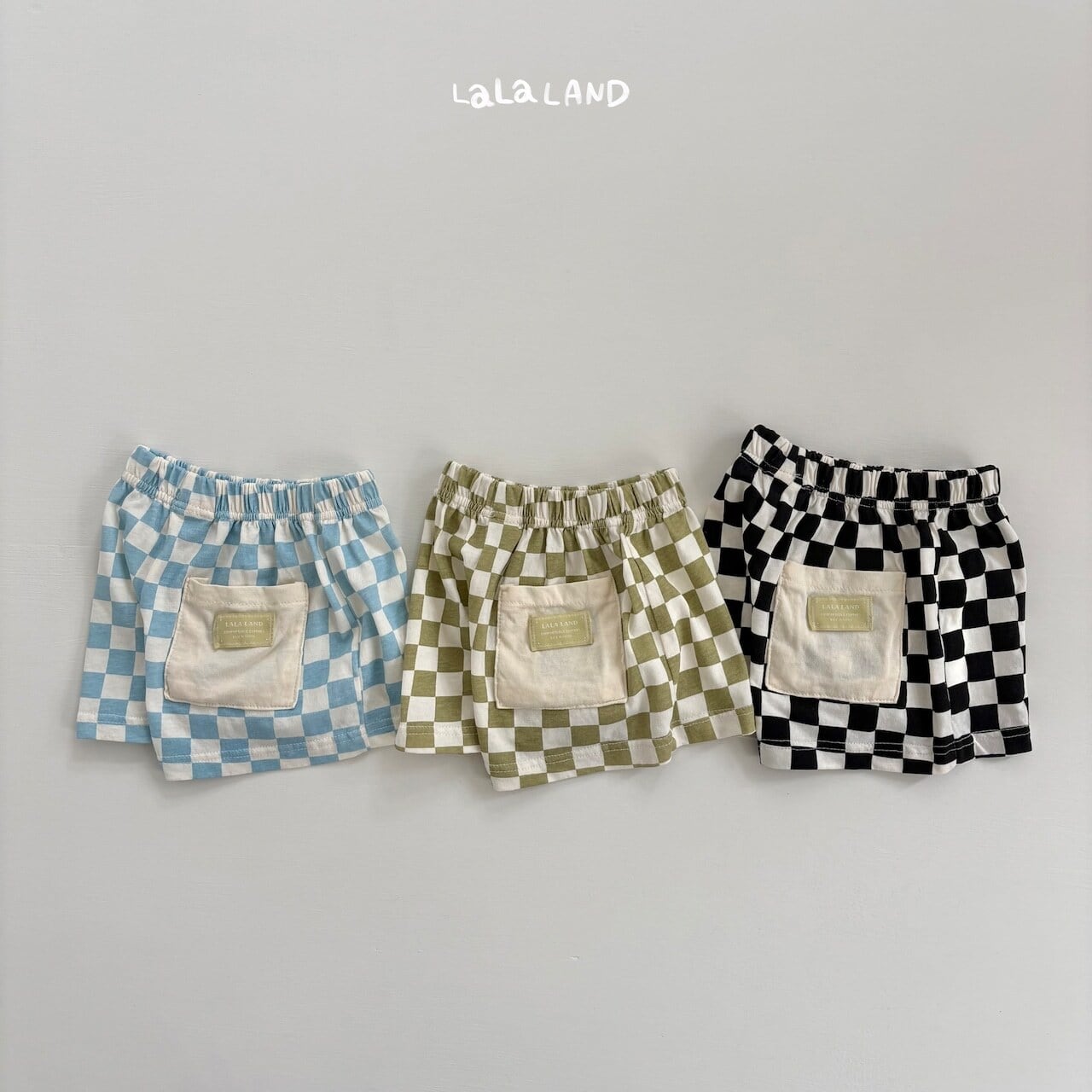 【予約】LALA LAND Checker board shorts