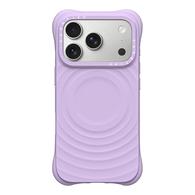 CASETiFY ウェーブ シリコン iPhone 16 Pro Max ケース [波型シリコン