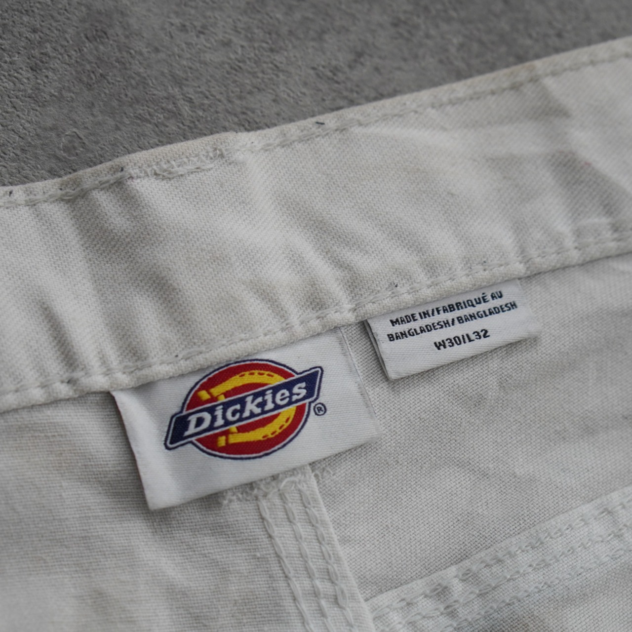 Dickies Sherwin-Williams white painter pants [W30L32相当] 古着 - 14