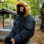 OG LOGO LUXURY FUR PUFFER JACKET